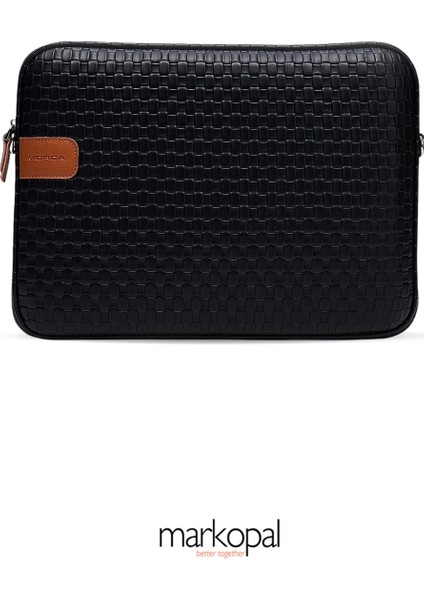 Morca Laptop ve Tablet Kılıfı - 13.3" & 14" Uyumlu Omuz Askılı Hasır