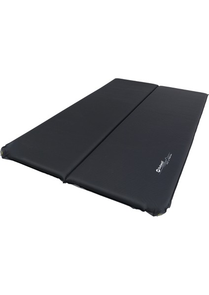 Sleepin Double Mat Siyah Yalıtımlı Çift Kişilik Şişme Kamp Matı 3 mm