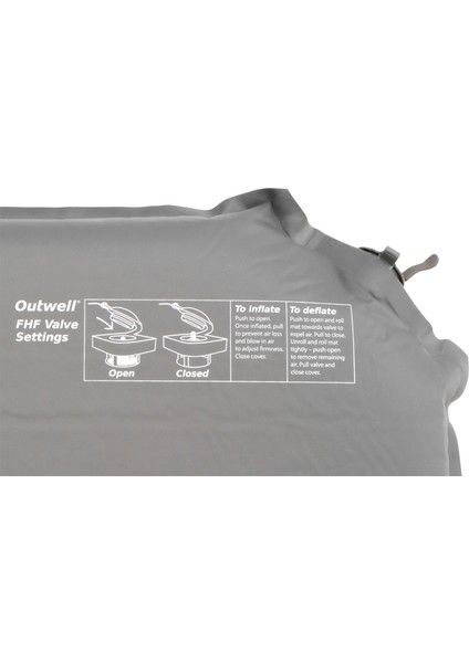 Sleepin Double Mat Siyah Yalıtımlı Çift Kişilik Şişme Kamp Matı 3 mm