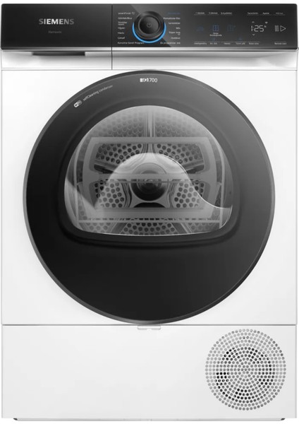 IQ700 WQ45B2A0TR Beyaz Isı Pompalı Kurutma Makinesi 9 kg