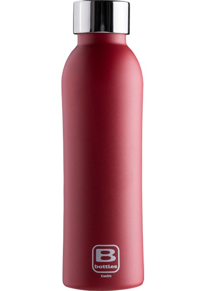Twin Paslanmaz Çelik Mat Kırmızı Termos 500 ml