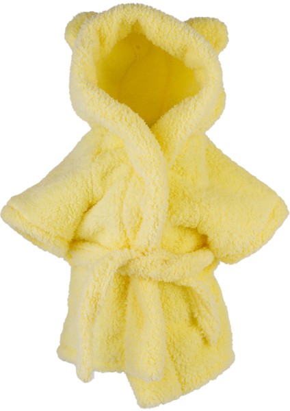 Baby Chick Sarı Köpek Bornozu