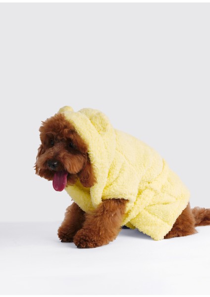 Baby Chick Sarı Köpek Bornozu
