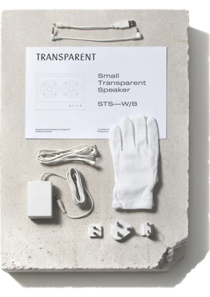 Small Transparent Beyaz Hoparlör indirimleri