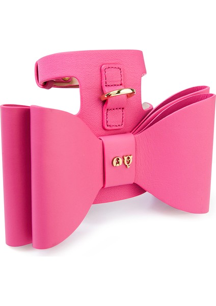 Metapink Bow Pembe Kedi Göğüs Tasması
