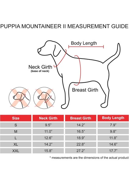Mountaineer Iı Gri Göğüs Tasmalı Köpek Montu