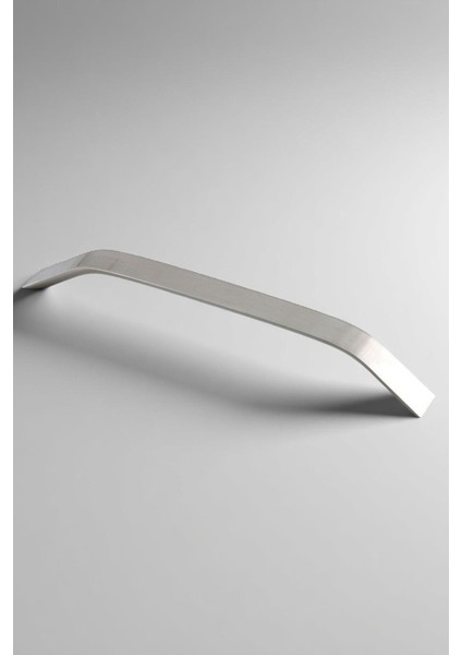 Şahin Alüminyum Metal Lüks Modern Mobilya Çekmece Mutfak Dolabı Kulpu Inox (10 Adet)