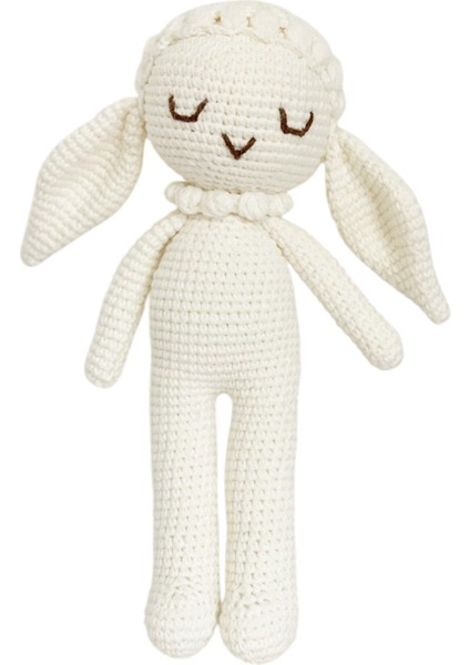 Little Lamb Beyaz Amigurumi Uyku Arkadaşı