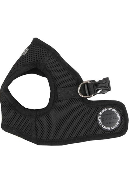 Soft Vest Siyah Air-Mesh Köpek Göğüs Tasması