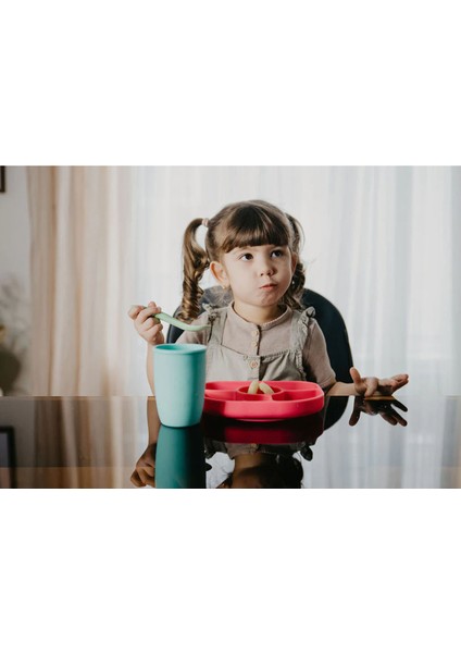 Spoön Mavi Silikon 5'li Kaşık Seti