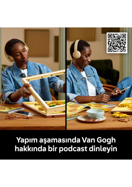 Art Vincent Van Gogh Ayçiçekleri Tablo Yapı Oyuncağı 31215