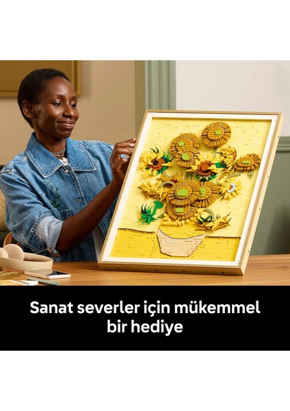 Art Vincent Van Gogh Ayçiçekleri Tablo Yapı Oyuncağı 31215
