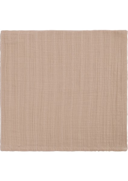 Swaddle Bej Müslin Kundak Bebek Battaniyesi 100 x 100 cm