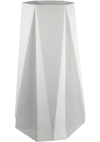 Beyaz Fiberglass Saksı