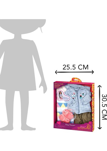 Cozy Camper Kıyafet Oyuncak Seti