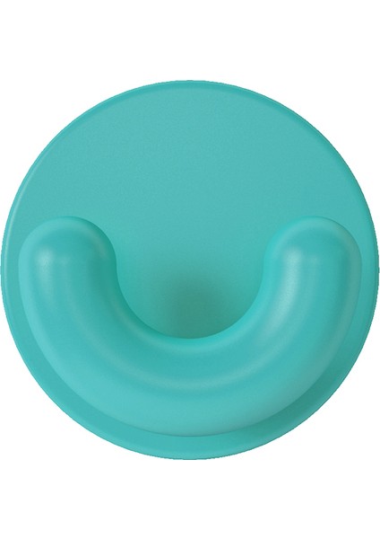 Smilee Turkuaz Ahşap Çocuk Odası Askılık 15 x 9 cm