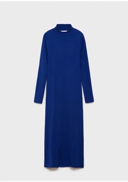 Perkins Yakalı Triko Elbise fiyatları