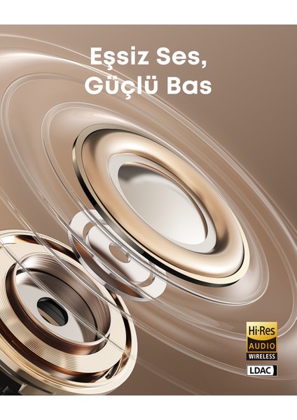 Soundcore Aeroclip Open Ear Adaptif Konforlu Klipsli Kulaklık - Esnek ve Güvenli Uyum - Beyaz - A3388