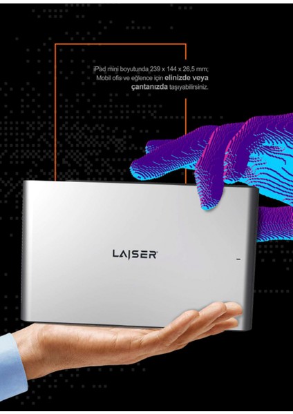 Alpd Gri Lazer Taşınabilir Projeksiyon Cihazı