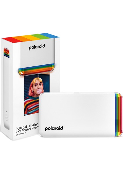 Beyaz Hi Print 2x3 Gen 2 Fotoğraf Yazıcısı modelleri