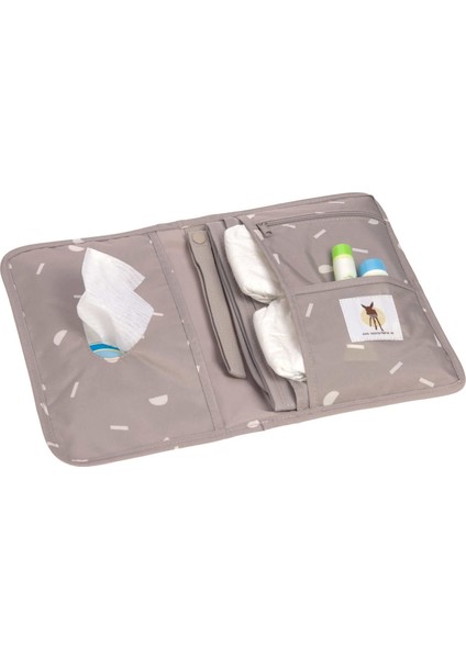 Changing Pouch Taupe Vizon Bebek Alt Değiştirme Organizer Mat modelleri