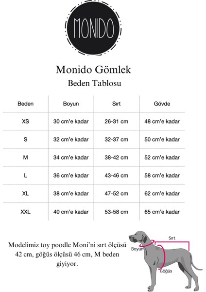 Mavi Düğmeli Köpek Gömleği