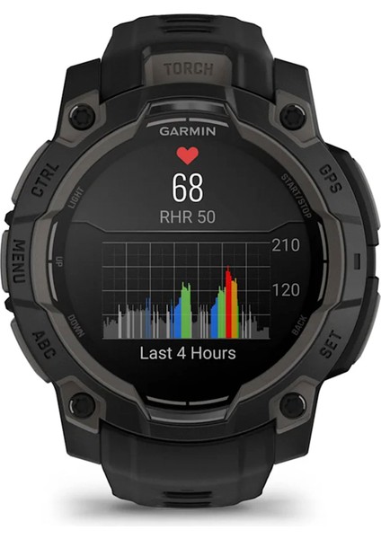 Instinct 3 45 mm Amoled Siyah Akıllı Saat indirimleri