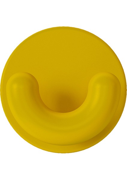 Smilee Sarı Ahşap Çocuk Odası Askılık 15 x 9 cm