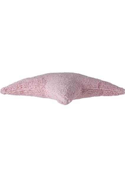 Star Pembe Pamuklu Yastık 54 x 54 cm