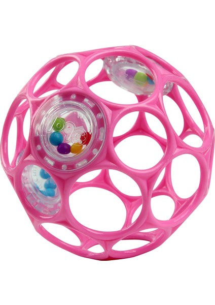 Oball Pembe Çıngıraklı Top