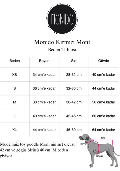 Kırmızı Köpek Montu