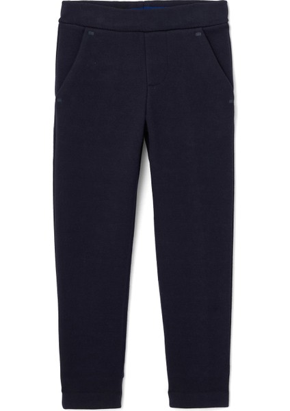 Lacivert Polar Erkek Çocuk Jogger Pantolon