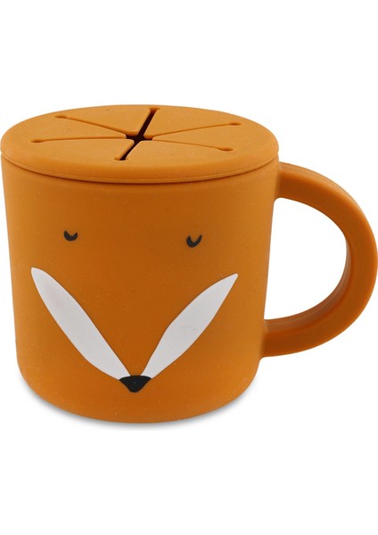 Mr. Fox Turuncu Unisex Çocuk Atıştırmalık Bardağı