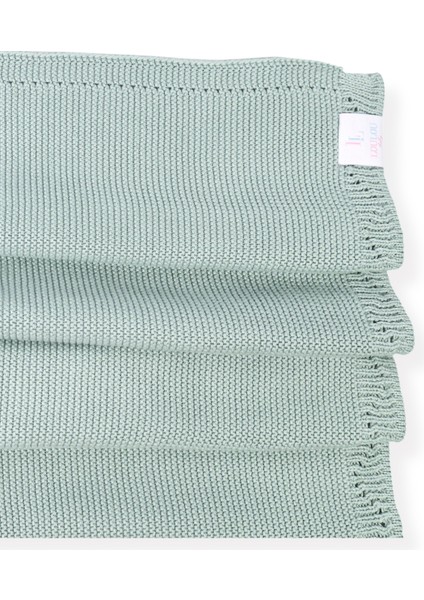Violet Mint Organik Pamuk Triko Bebek Battaniye ve Şapka 2'li Set modelleri