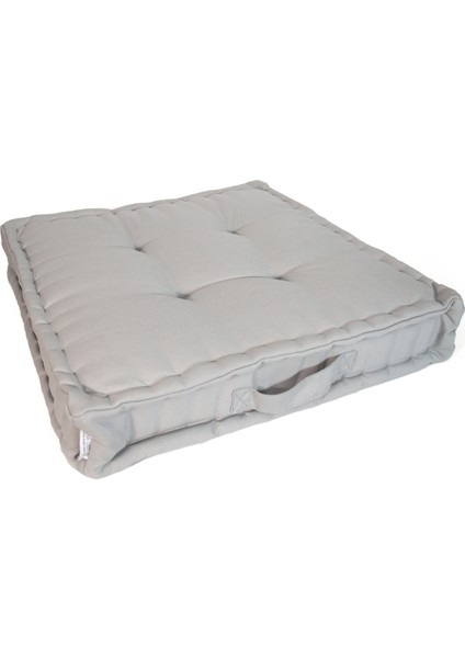 French Mattress Gri Bisküvi Minder