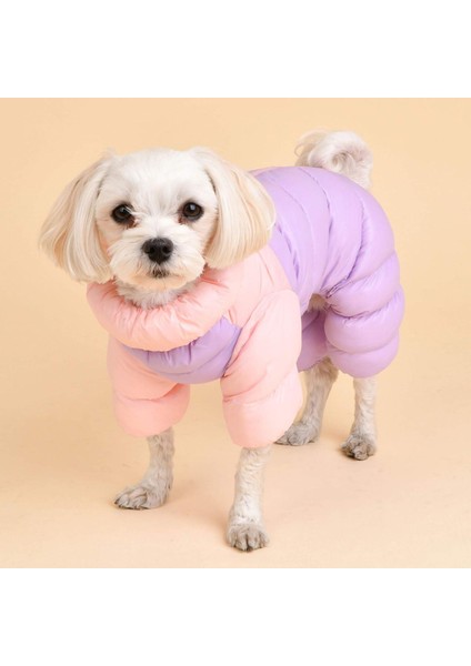 Ultra Light Pastel Jumpsuit Pembe Köpek Tulumu