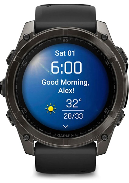 Fenix 8 Amoled Sapphire 51MM Karbon Gri Dlc Silikon Kayışlı Akıllı Saat fiyatları
