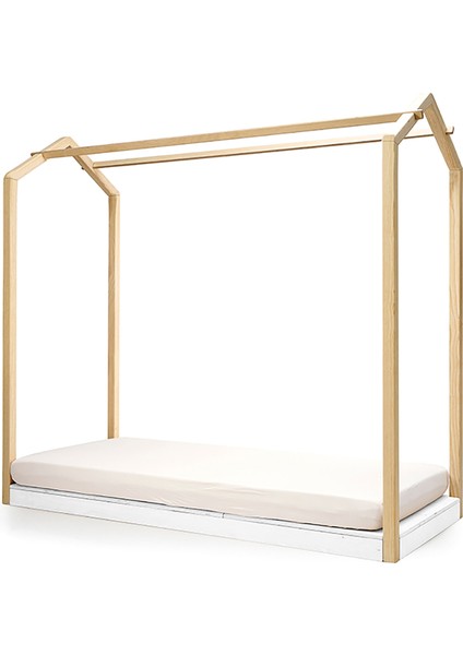 Casa Single Beyaz 90X190 cm Montessori Yatak