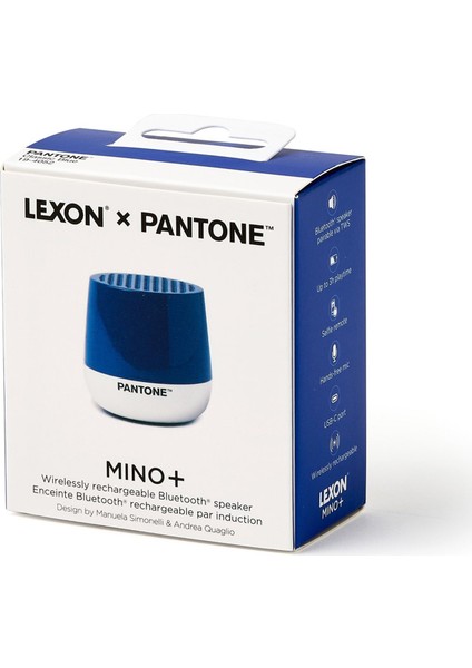 x Pantone Mino Mavi Bluetooth Hoparlör