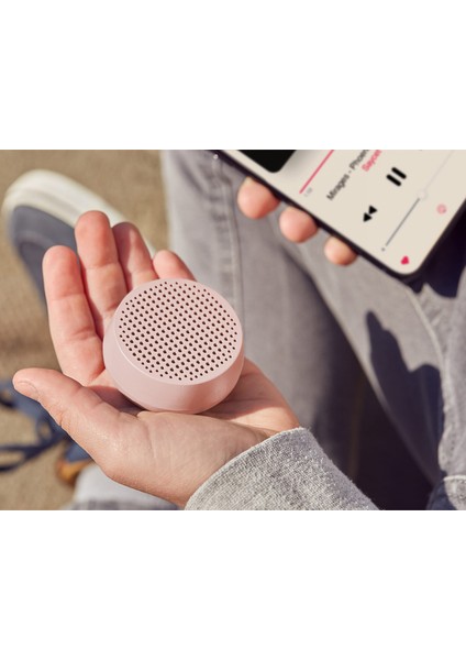 Mino S Pembe Bluetooth Hoparlör