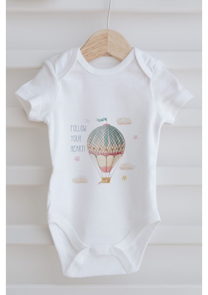 3'lü Bebek Body - Little Deer Series - I Harfi modelleri