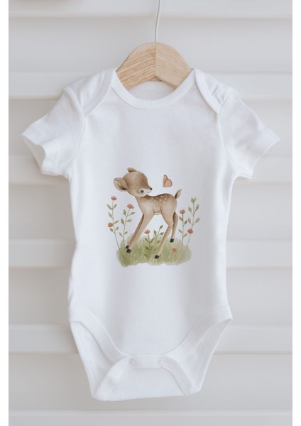 3'lü Bebek Body - Little Deer Series - I Harfi fırsatları