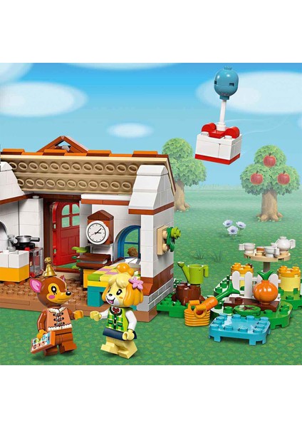77049 Animal Crossing Isabelle Ev Ziyaretinde Yapı Oyuncağı fiyatları