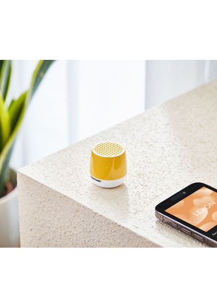 x Pantone Mino Sarı Bluetooth Hoparlör