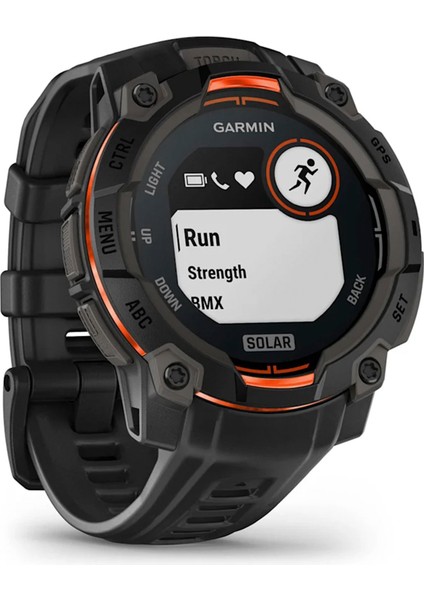 Instinct 3 Siyah 45 mm Solar Akıllı Saat modelleri