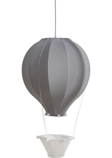 Gri Balon Çocuk Odası Aydınlatma