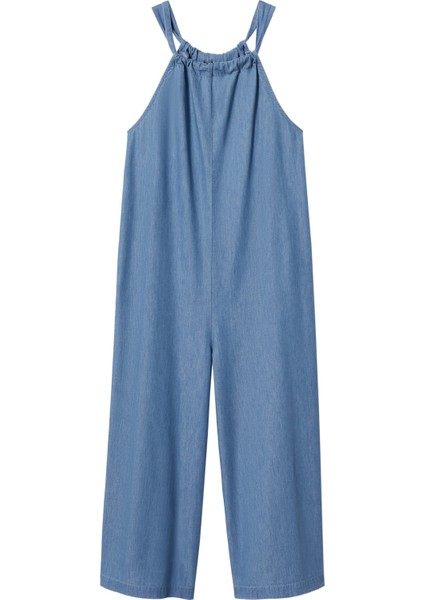 Pamuklu Denim Tulum modelleri