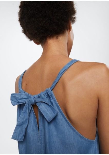 Pamuklu Denim Tulum fırsatları