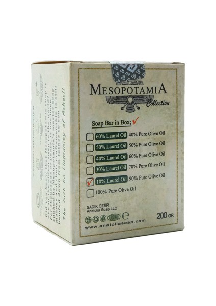 Mesopotamia 10% Organik El Yapımı Kuru Ve Normal Saçlar İçin Harika Besleyici