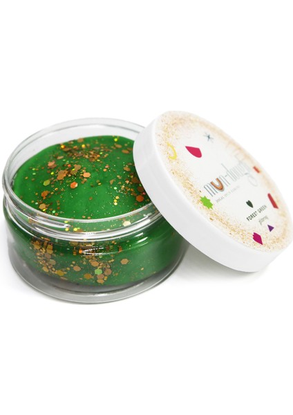 Forest Glittering Yeşil Doğal Oyun Hamuru 130 G